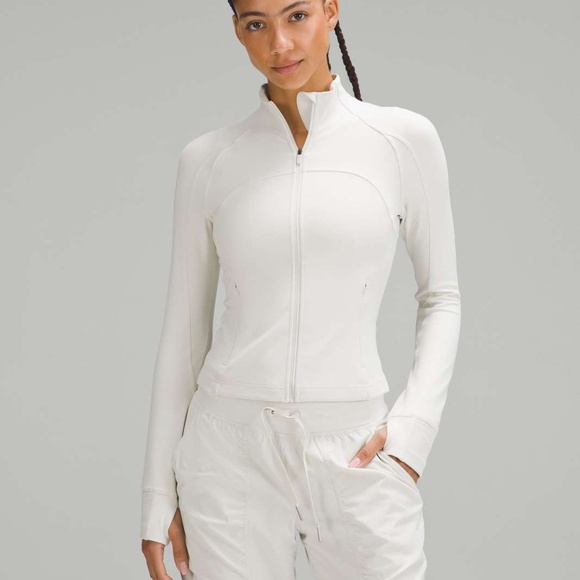 Lululemon Cropped Define Jacket *Nulu in Bone - 2 - Picture 1 of 7